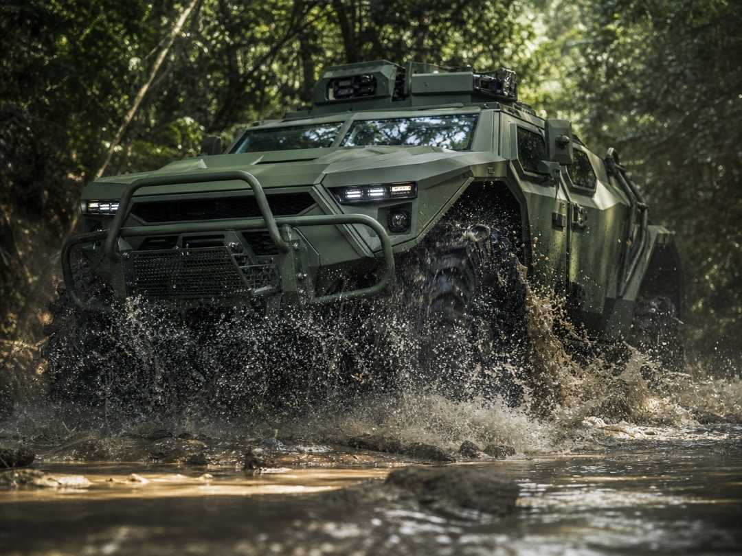 Military and defence vehicles